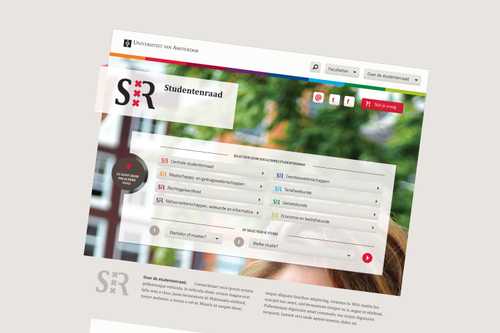 Image 4 of project 'Studentenraad Universiteit van Amsterdam'